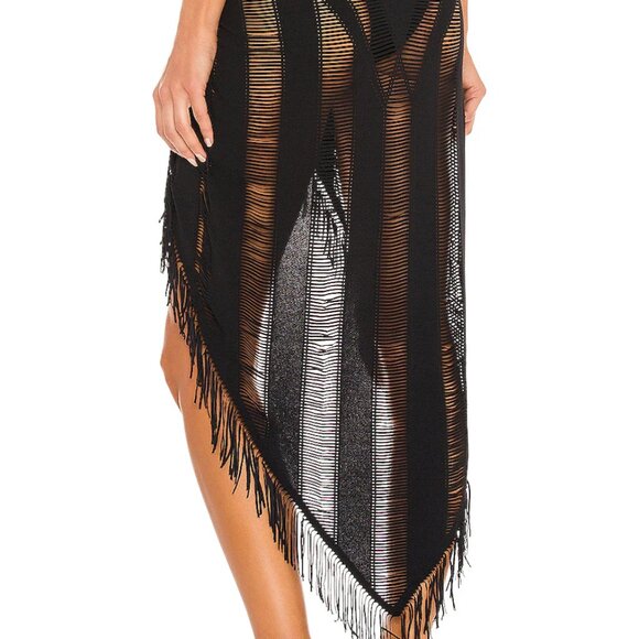 Beach Bunny Haute Summer Long Pareo in Black - Picture 4 of 4